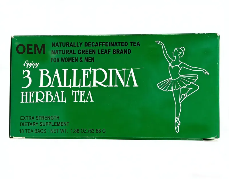 Herbal detox tea bags private label